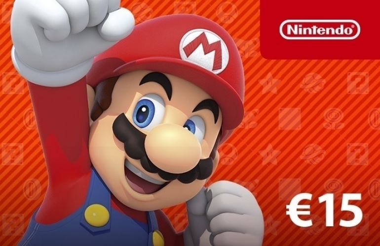 Nintendo tegoed 15 EURO NL (digitaal)