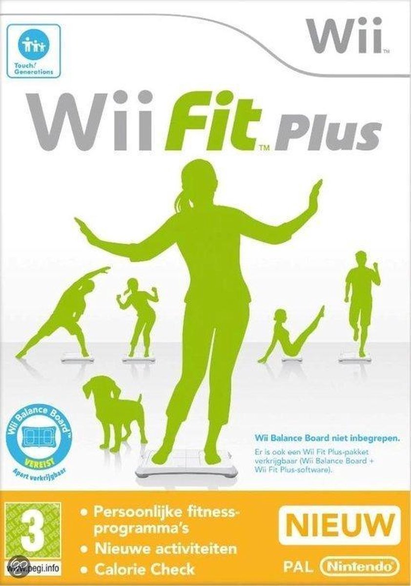 Nintendo Wii Fit Plus (Software Only)