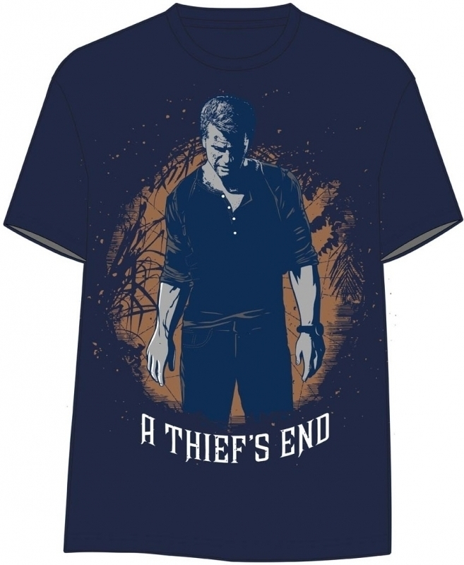 Difuzed Uncharted 4 - A Thief's End Boxcover T-shirt