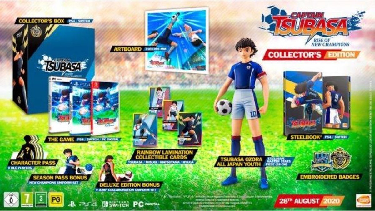 Namco Captain Tsubasa Rise of New Champions Collector's Edition