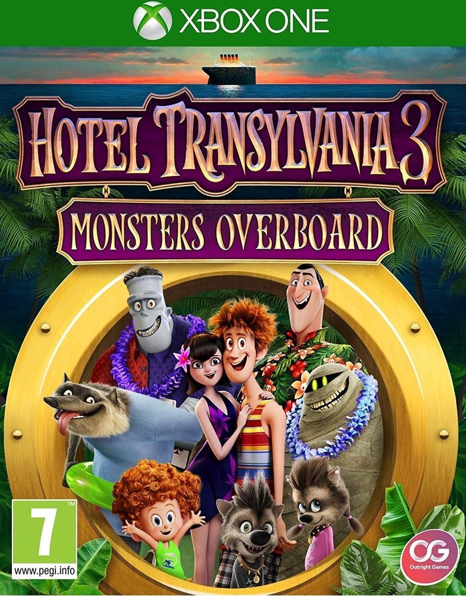 Outright Games Hotel Transylvania 3 Monsters Overboard