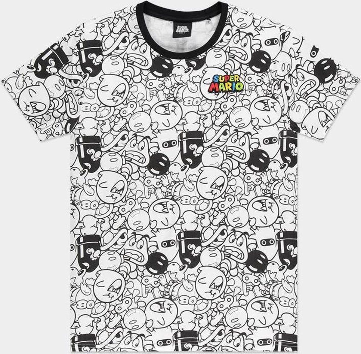 Difuzed Nintendo - Super Mario - AOP Villain Man's T-Shirt