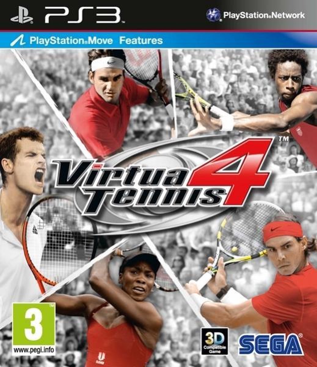 SEGA Virtua Tennis 4 (Move Compatible)