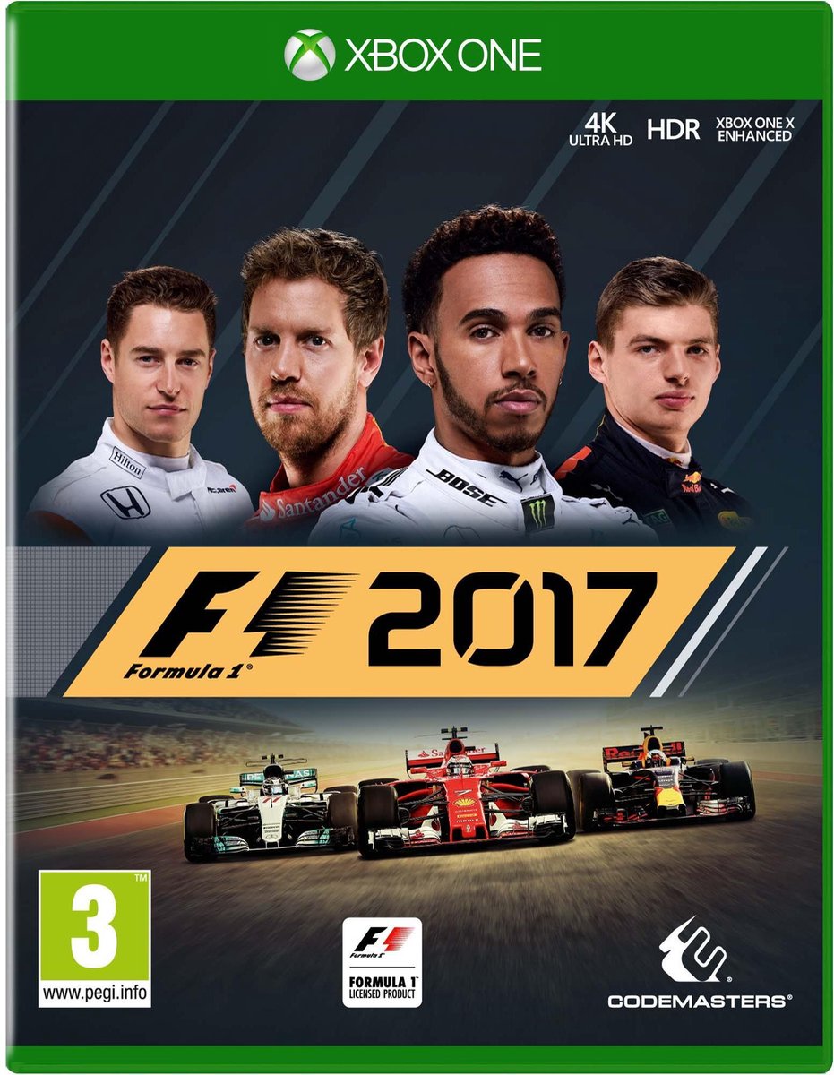 Codemasters F1 2017