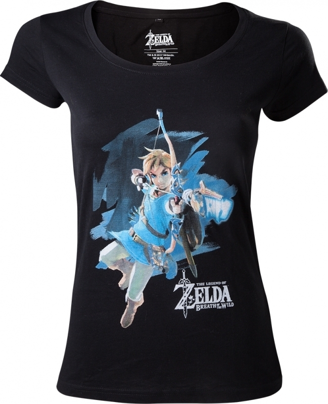 Difuzed Zelda Breath of the Wild - Link with Bow Women's T-shirt