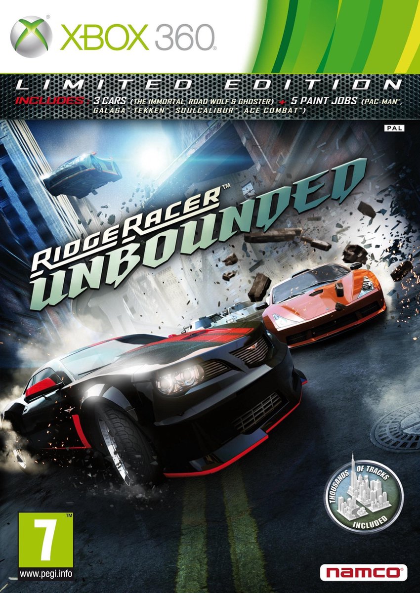 Namco Ridge Racer Unbounded Limited Edition