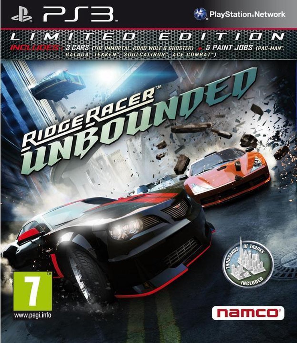 Namco Ridge Racer Unbounded Limited Edition