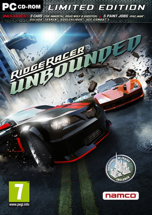 Namco Ridge Racer Unbounded Limited Edition