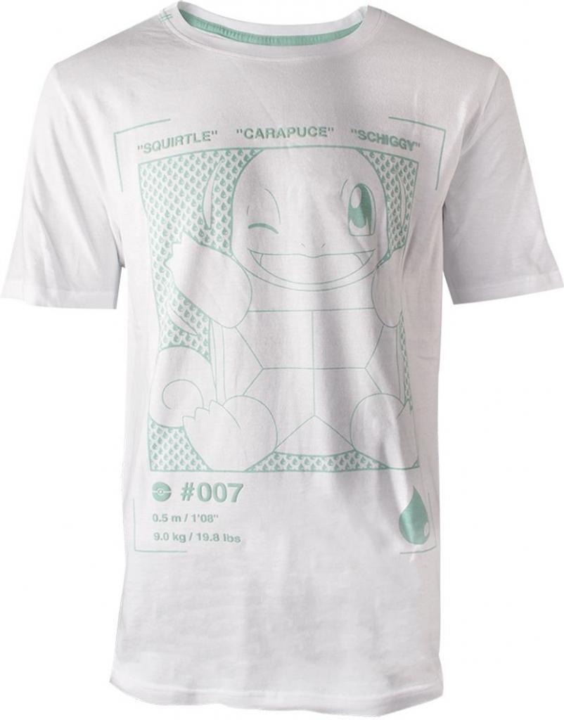 Difuzed Pokémon - Squirtle Profile Men's T-shirt