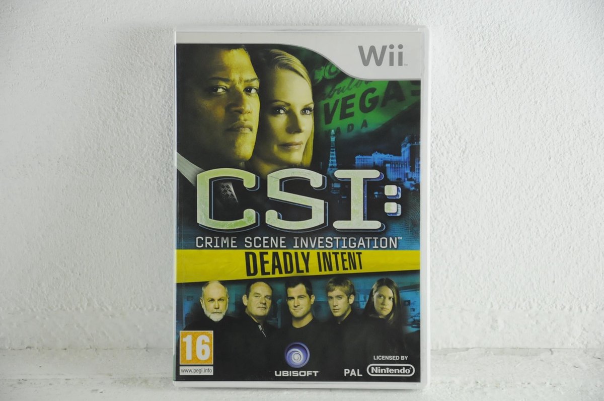 Ubisoft CSI Crime Scene Investigation Deadly Intent