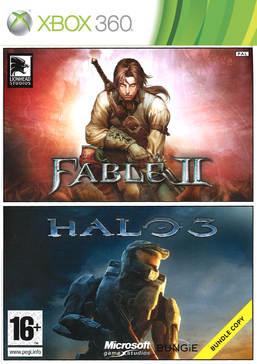 Back-to-School Sales2 Double Pack Fable 2 + Halo 3