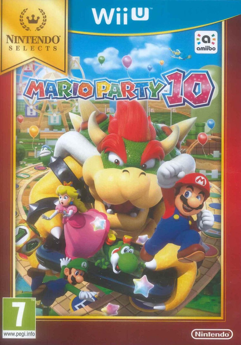 Nintendo Mario Party 10 ( Selects) (verpakking Frans, game Engels)