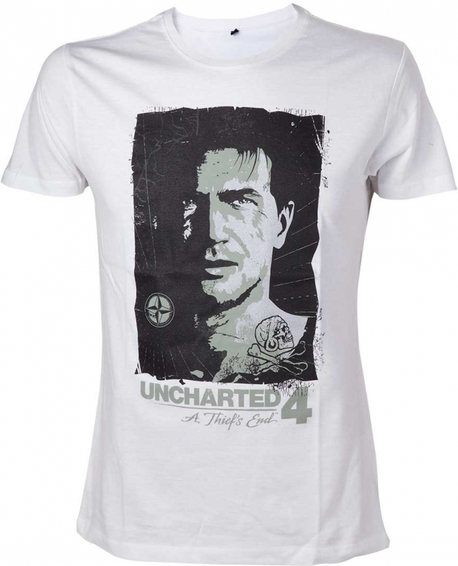 Difuzed Uncharted 4 - Nathan Drake Compas T-shirt