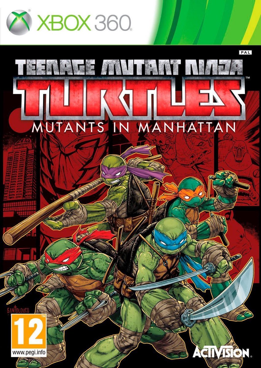 Activision Teenage Mutant Ninja Turtles Mutants in Manhattan