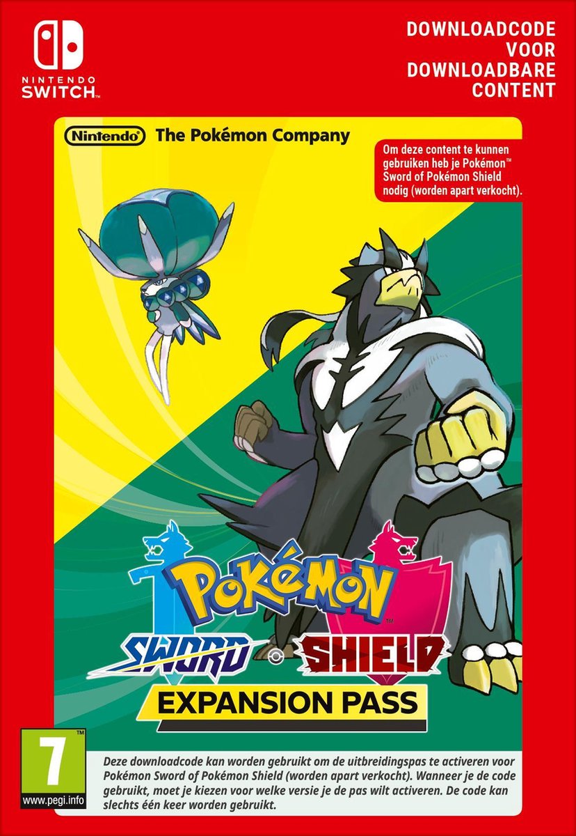 Nintendo Pokemon Sword Expansion Pass OR Pokemon Shield Expansion Pass