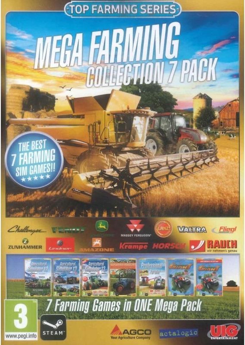 UIG Entertainment Mega Farming Collection 7 Pack