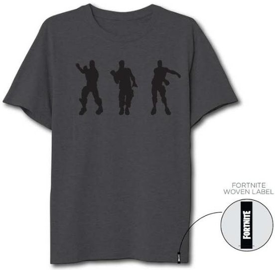 Hole in the Wall Fortnite - Fresh Dance Black T-Shirt