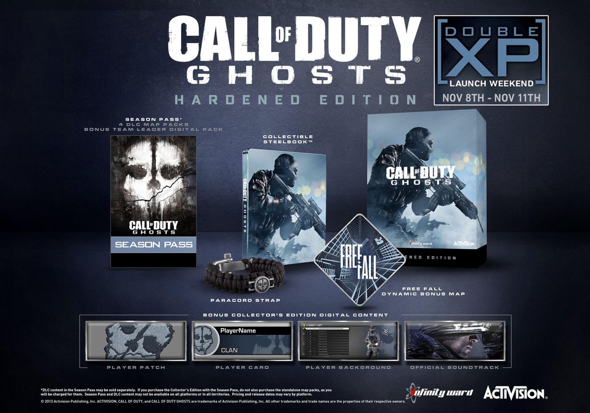 Activision Call of Duty Ghosts Hardened Edition