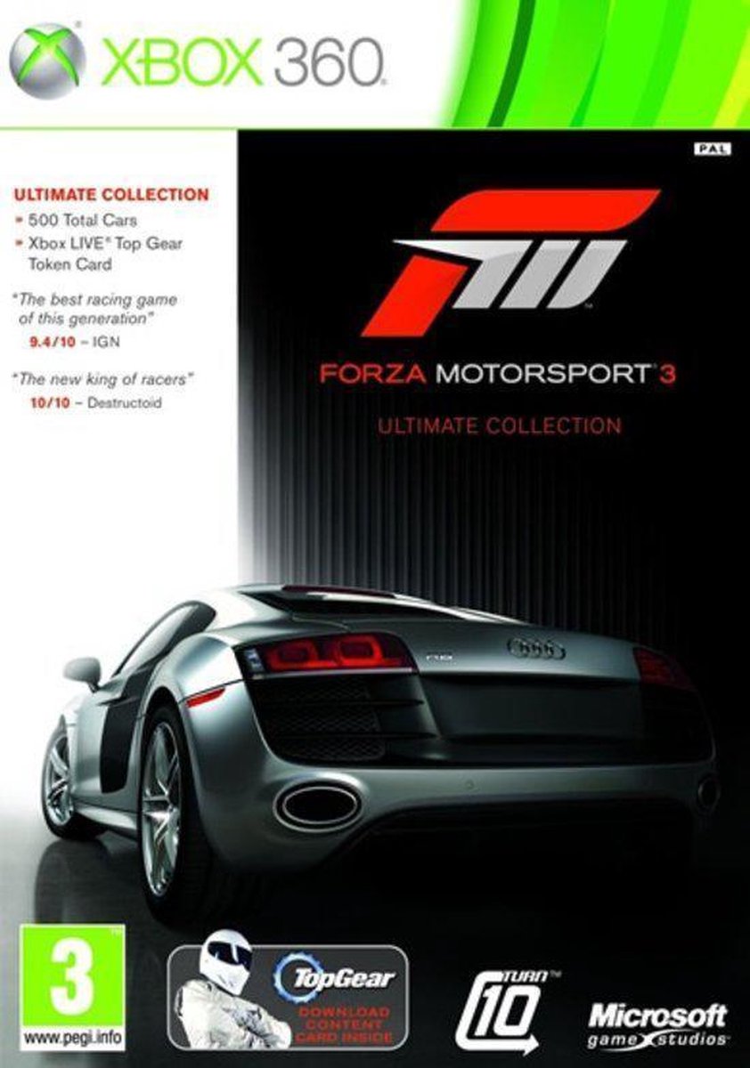 Back-to-School Sales2 Forza Motorsport 3 Ultimate Collection (classics)