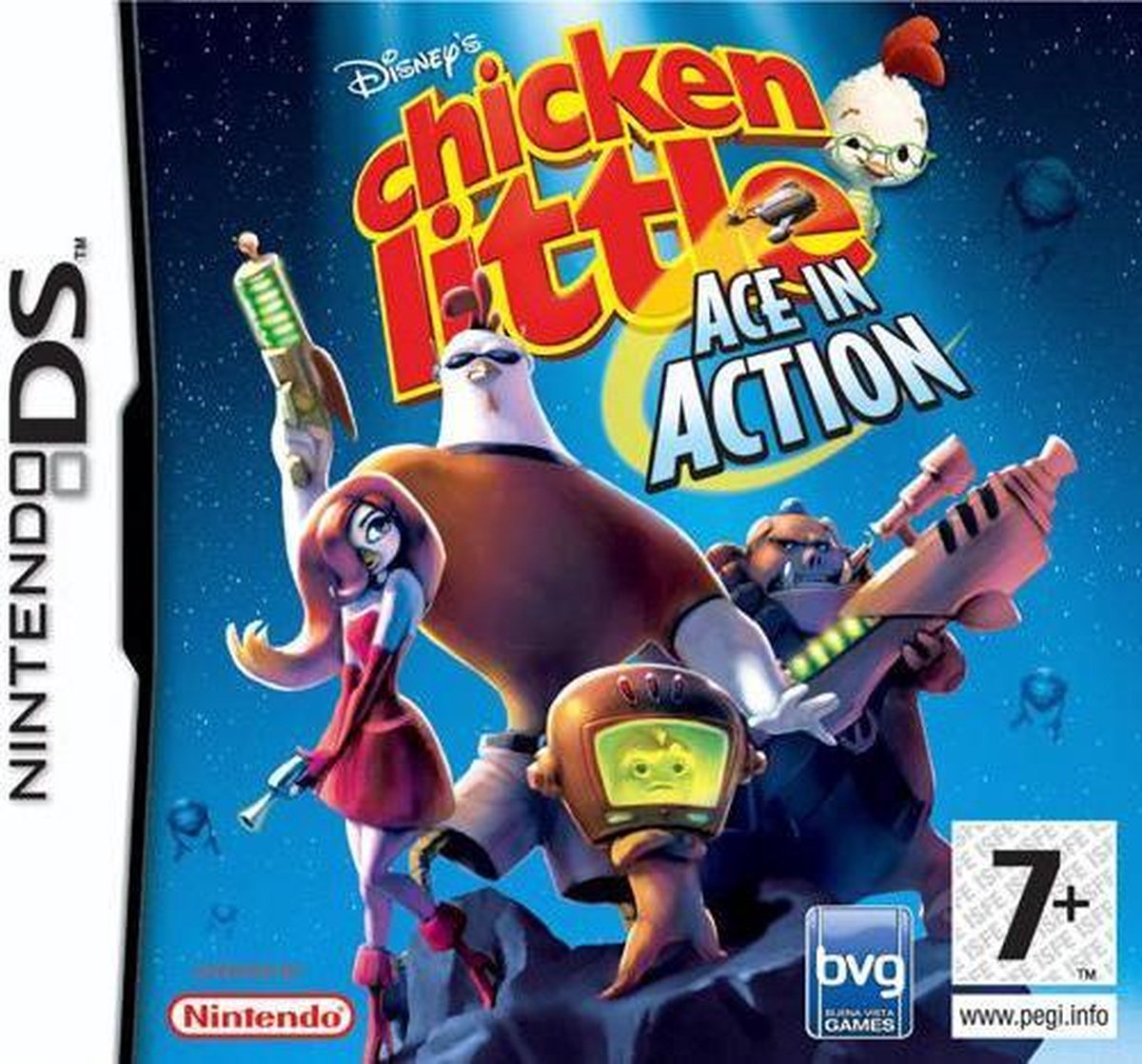 Buena Vista Games Chicken Little Ace in Action