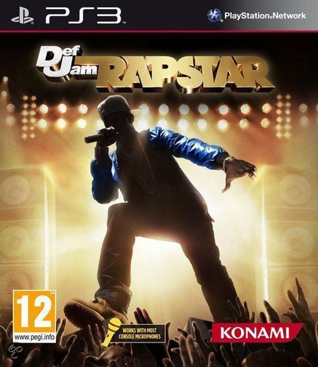 Konami Def Jam Rapstar + Microfoon