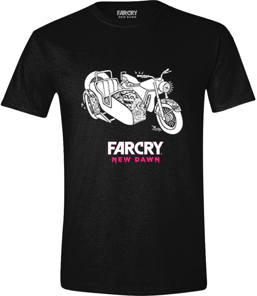 Gildan Softstyle Far Cry New Dawn - Side Car Men T-Shirt Black