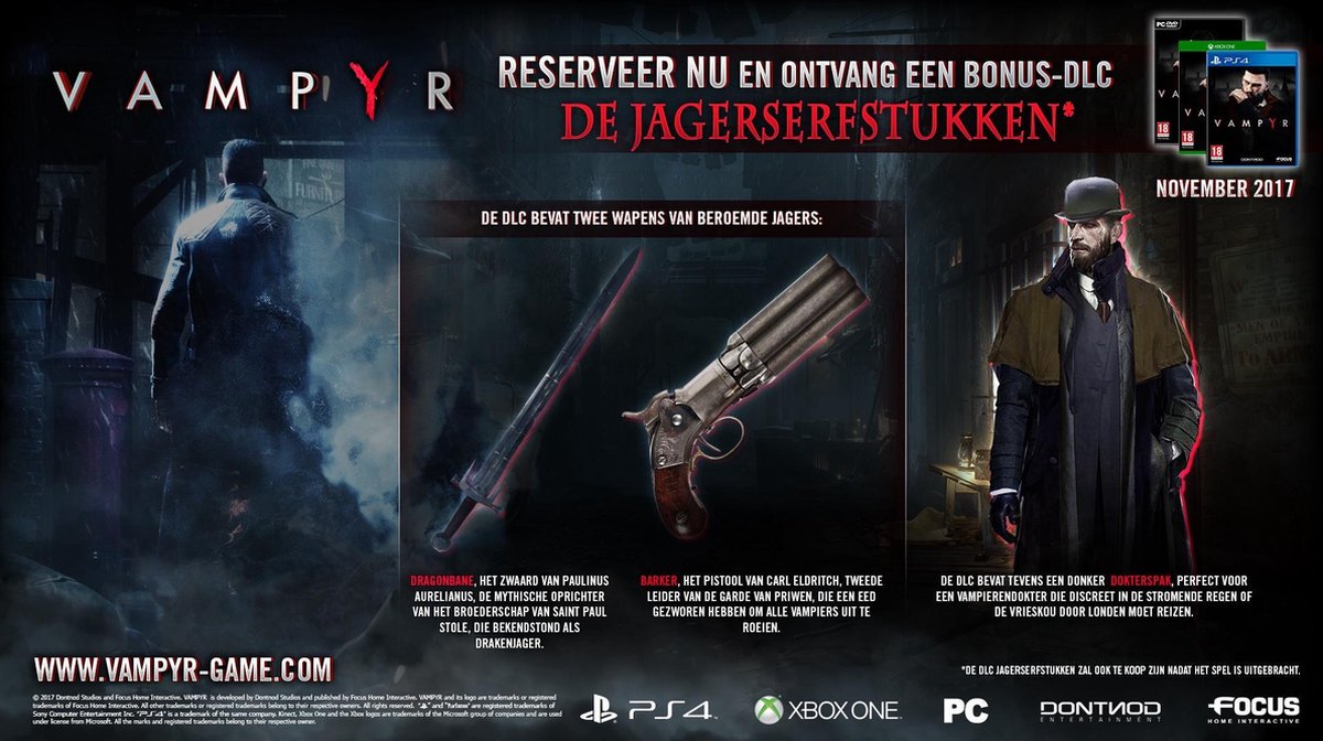 Focus Home Interactive Vampyr