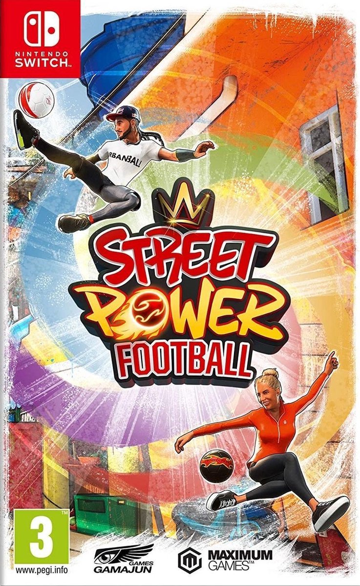 Maximum Games Street Power Football