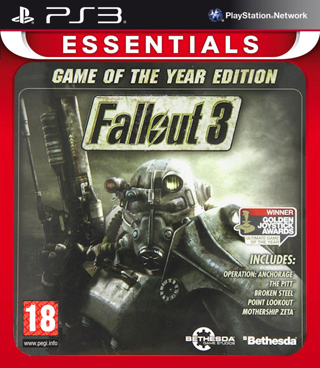 Bethesda Fallout 3 Game of the Year (essentials)