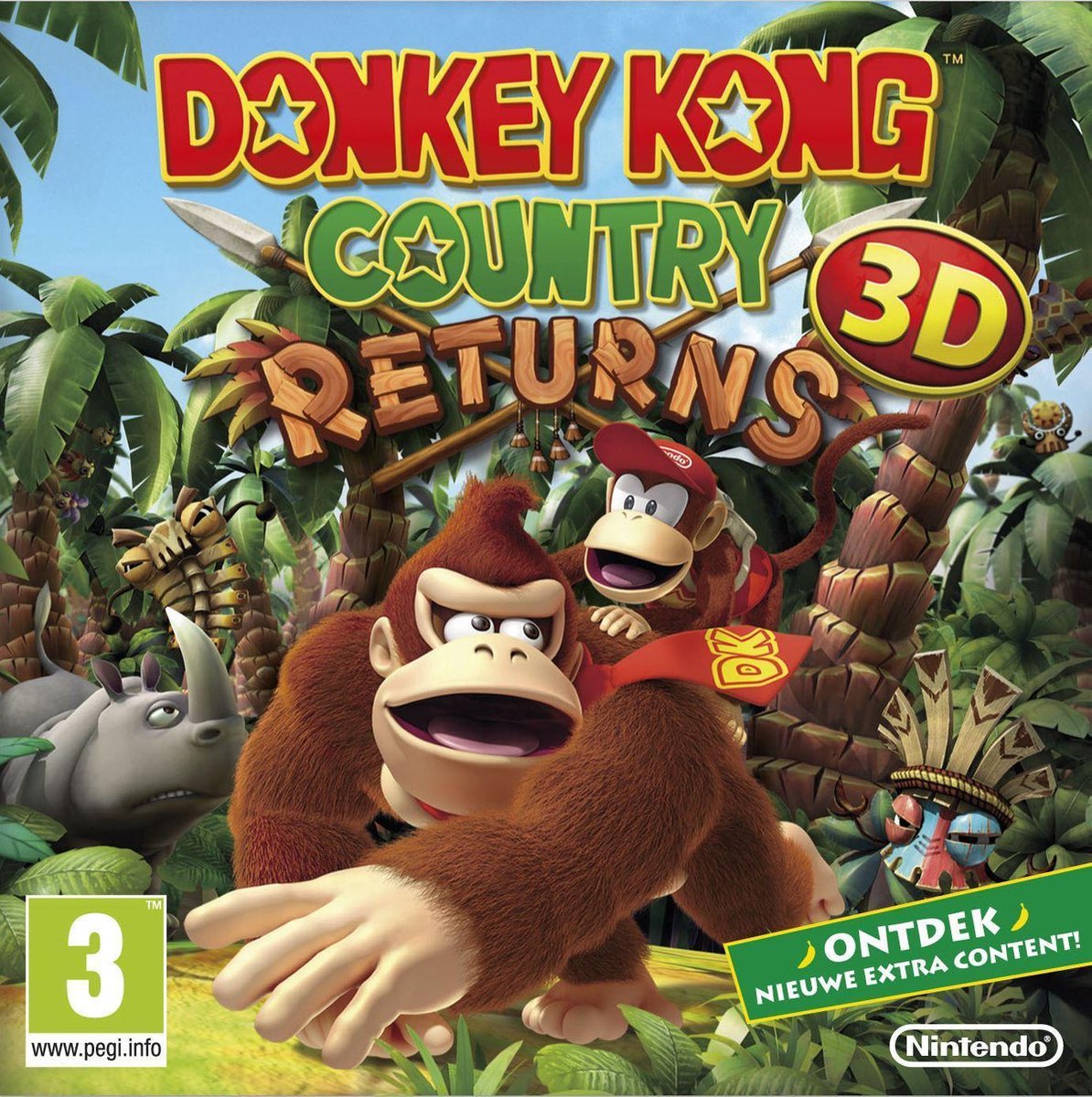 Nintendo Donkey Kong Country Returns 3D