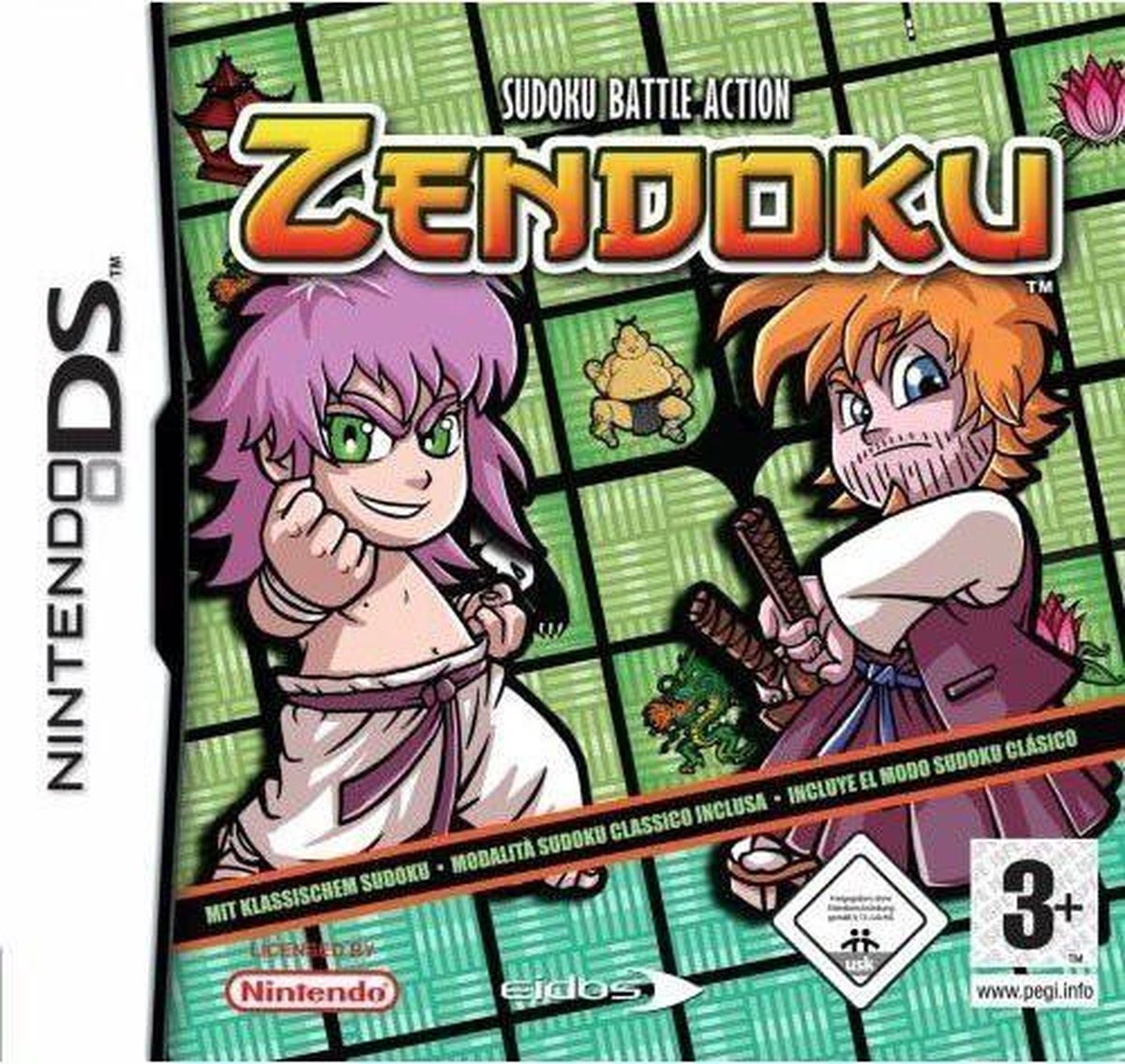 Eidos Zendoku Battle action Sudoku