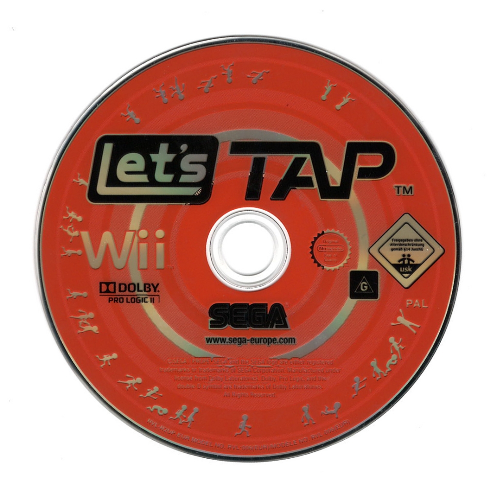 SEGA Let's Tap (losse disc)