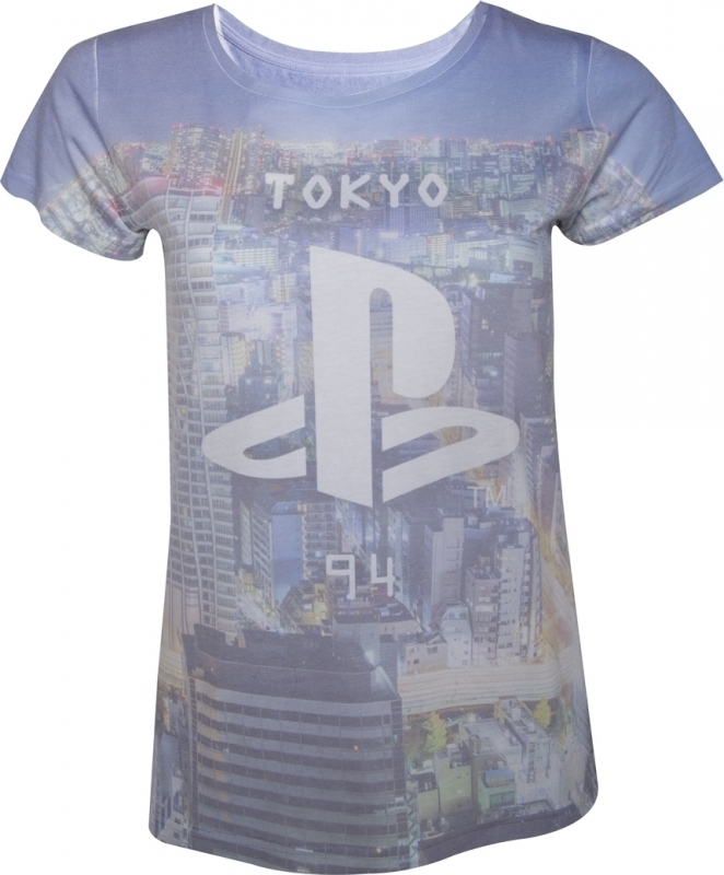 Difuzed PlayStation - Ladies All Over Print T-Shirt