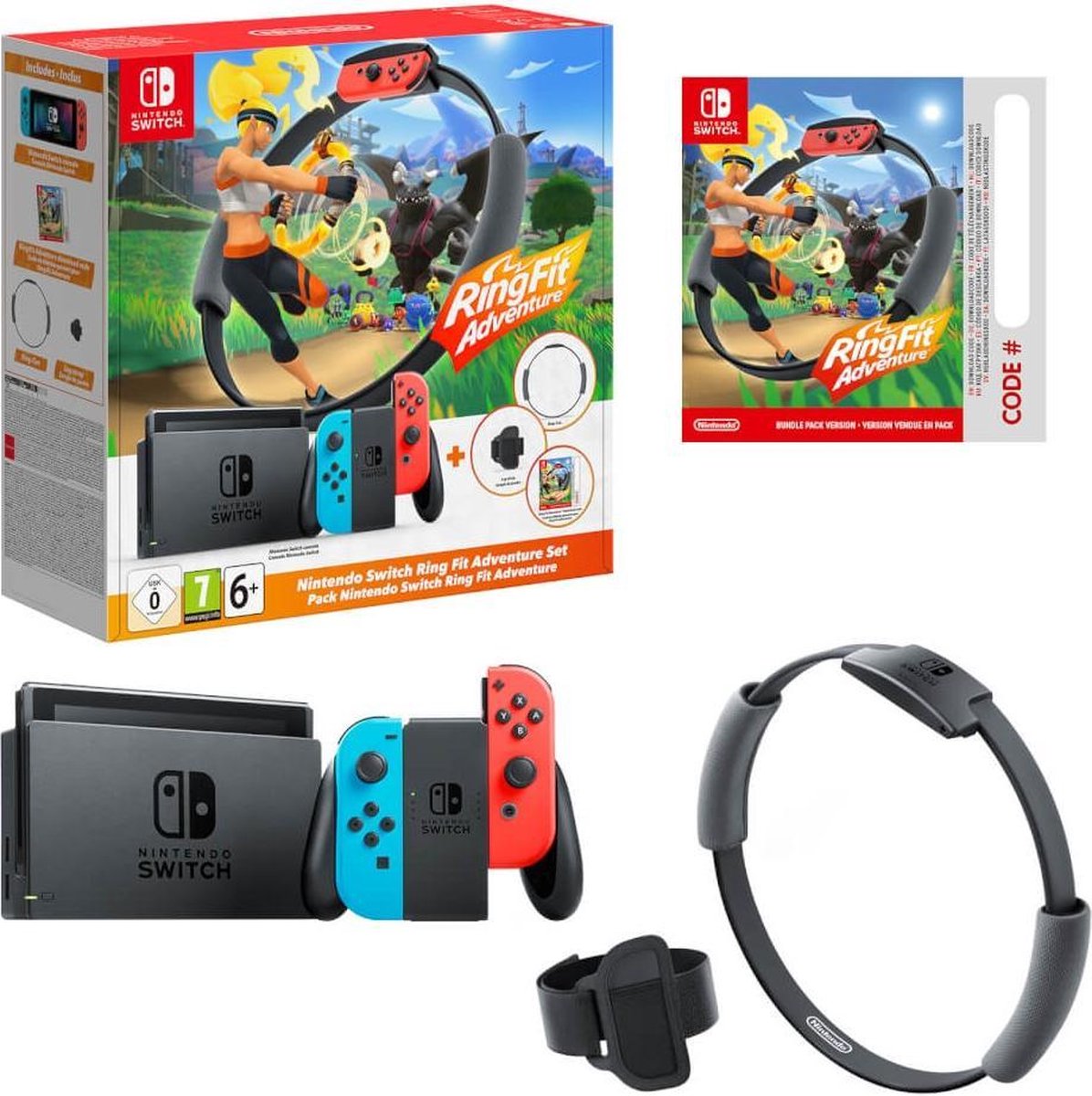 Nintendo Switch + Ring Fit Adventure