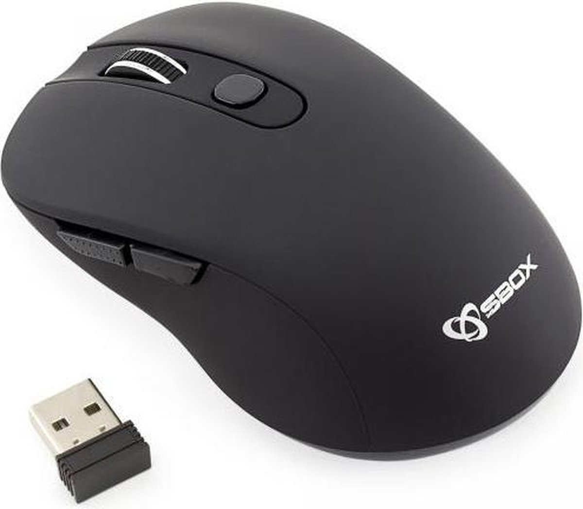 Sbox draadloze muis WM-911- - Zwart