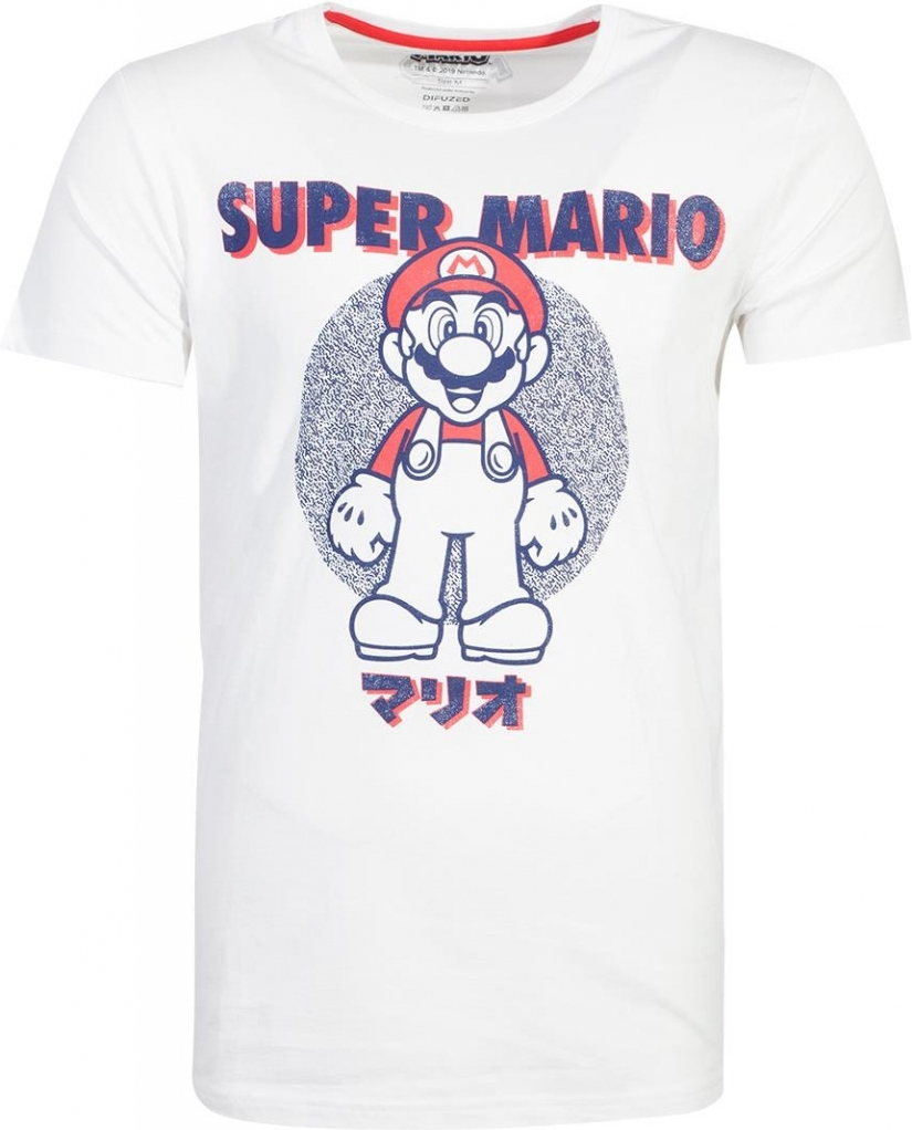 Difuzed Nintendo - Super Mario Anatomy Mario T-Shirt