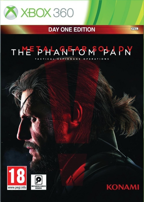 Konami Metal Gear Solid 5 the Phantom Pain Day One Edition