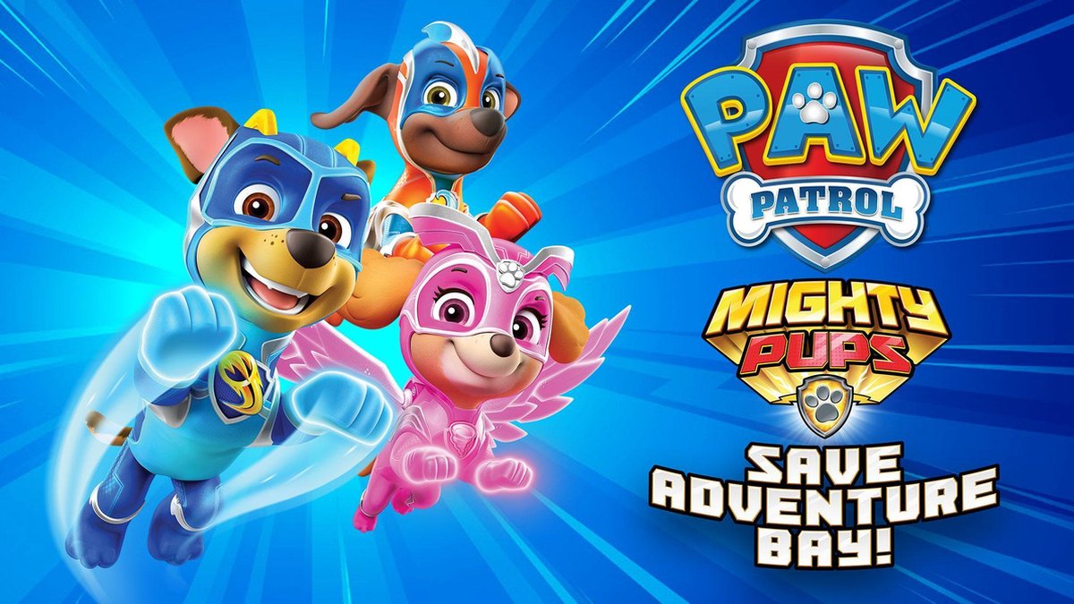 Paw Patrol Mighty Pups Save Adventure Bay