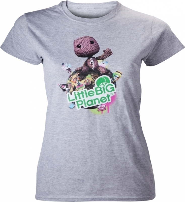 Difuzed Little Big Planet T-Shirt Grey Women