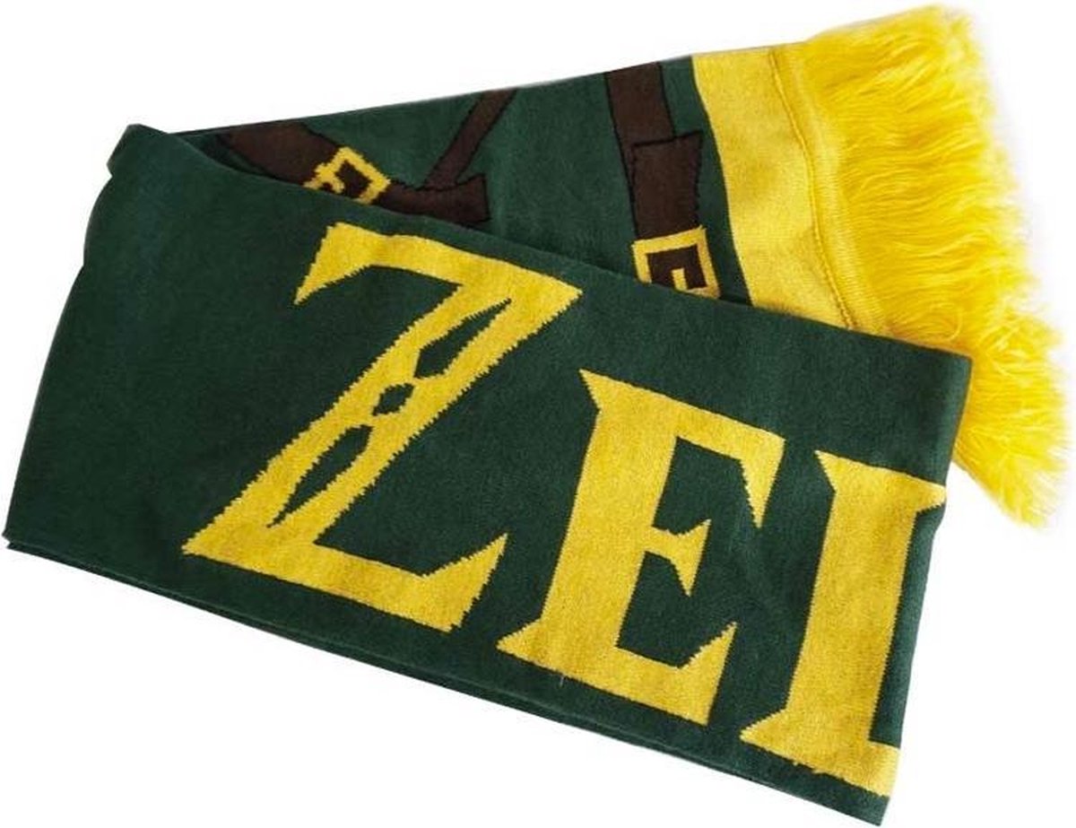 Difuzed Zelda - Link's Knitted Scarf with printed Straps