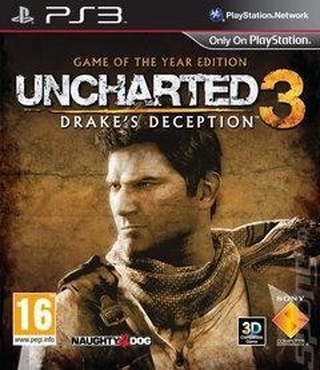 Sony Uncharted 3 Game of the Year Edition