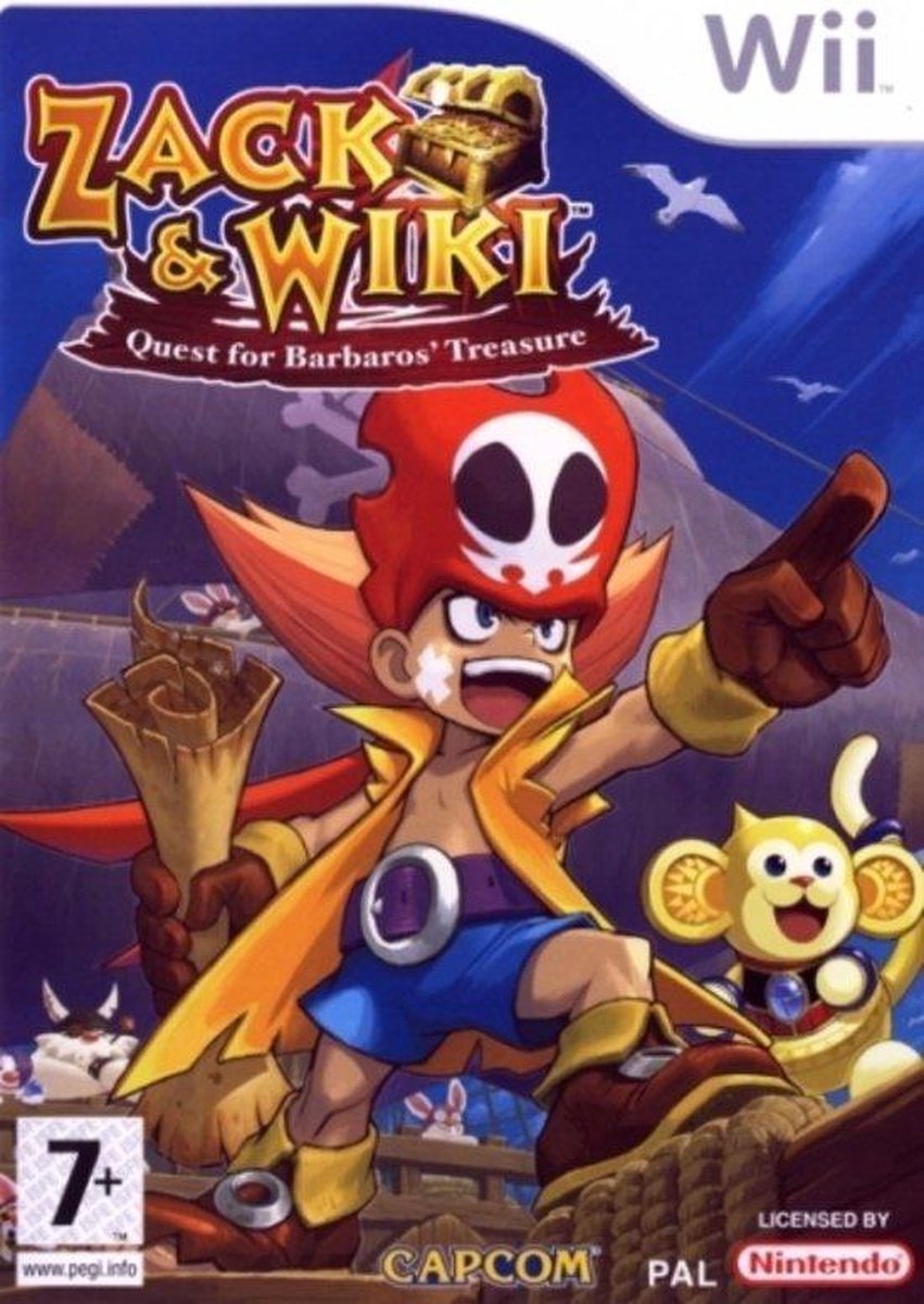 Capcom Zack & Wiki Quest for Barbaros Treasure