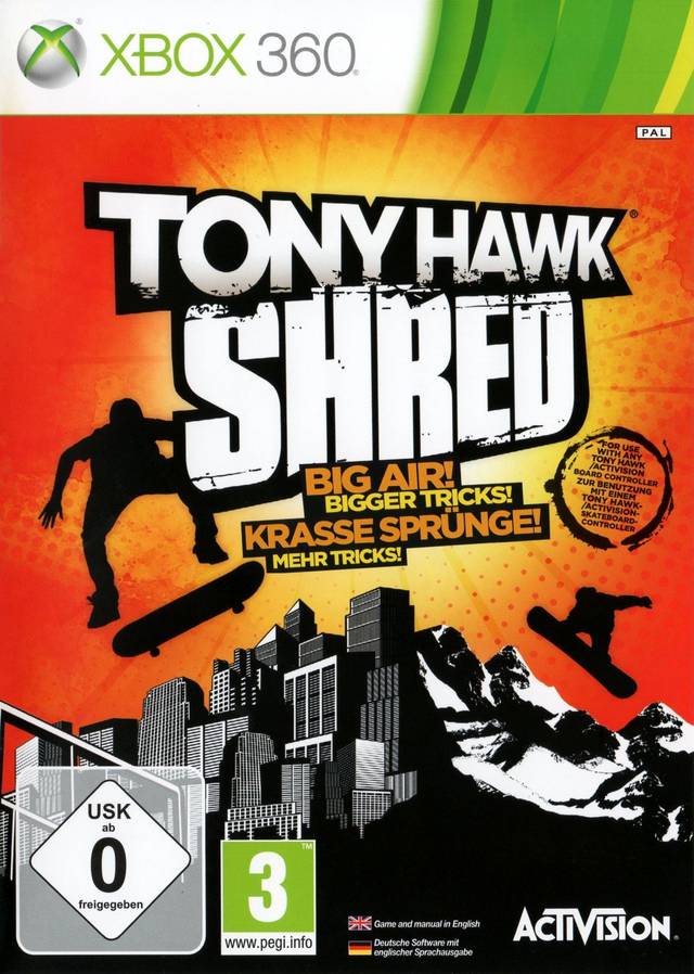 Activision Tony Hawk Shred (Game Only)