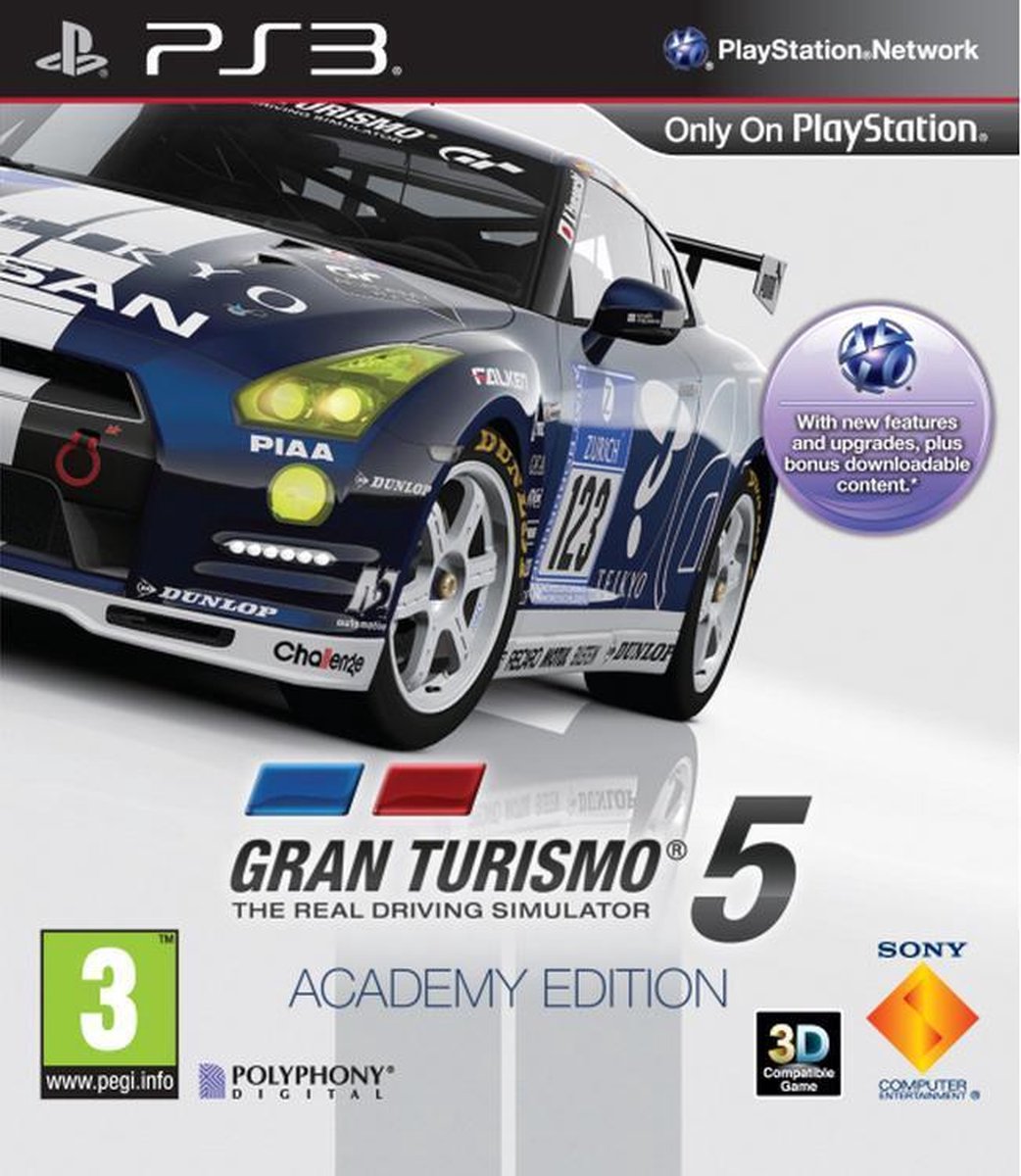 Sony Gran Turismo 5 Academy Edition