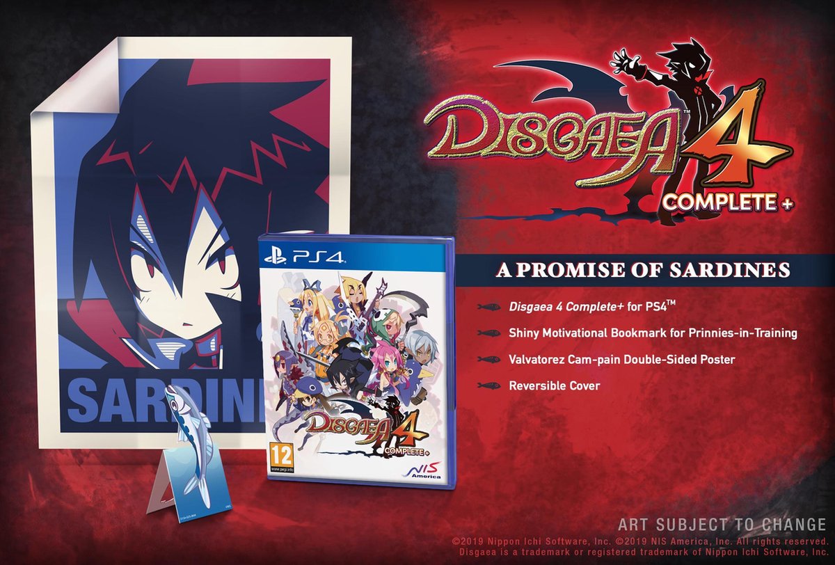 Nis Disgaea 4 Complete+ A Promise of Sardines Edition