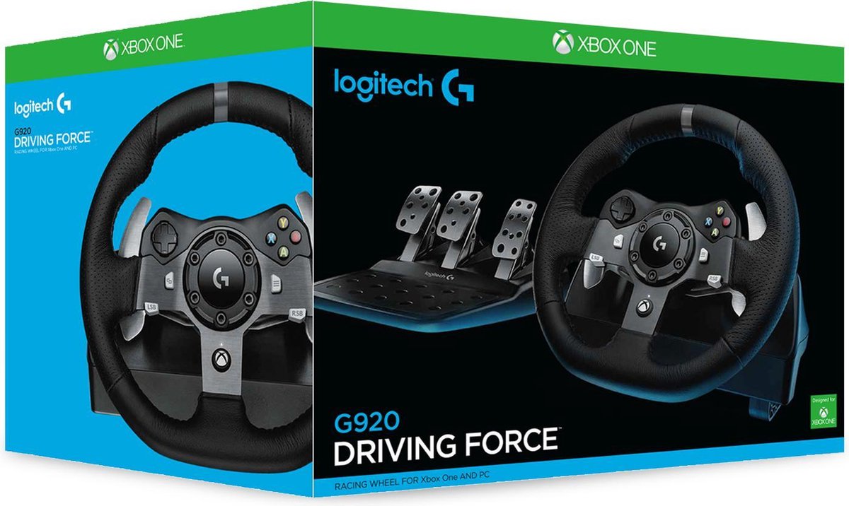Logitech G G920 Driving Force Racing - Zwart