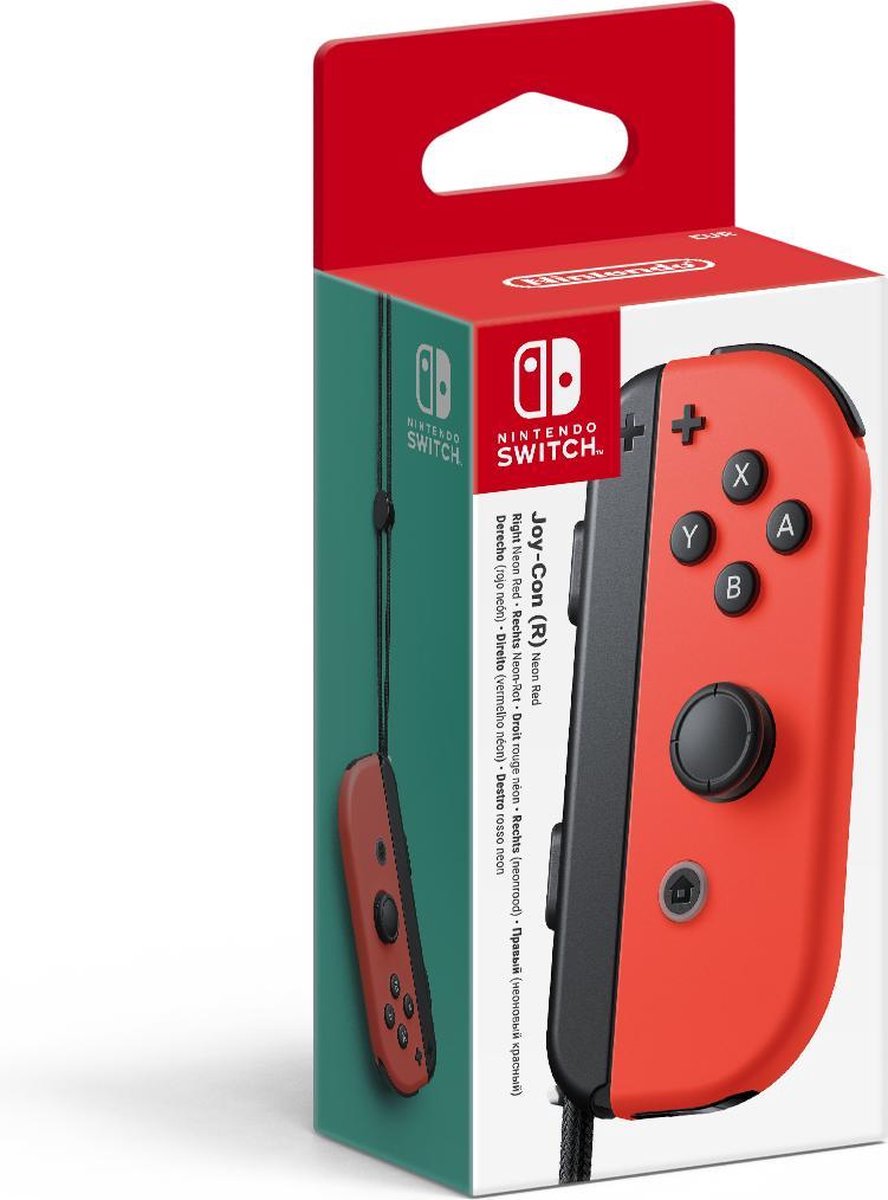 Nintendo Switch Joy-Con Rechts Neon - Rood