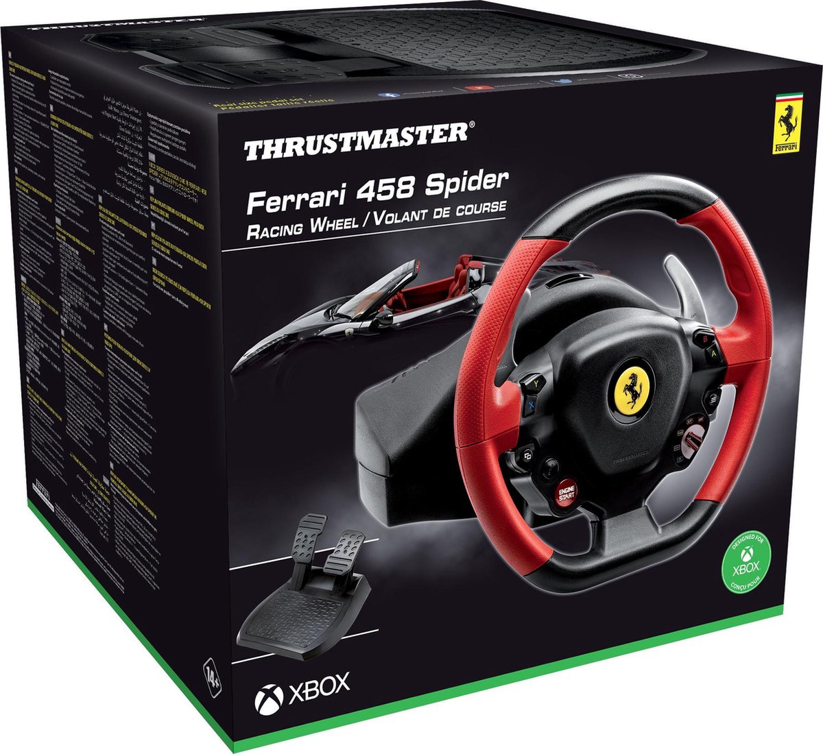 Thrustmaster Ferrari 458 Spider Steering Wheel Xbox One