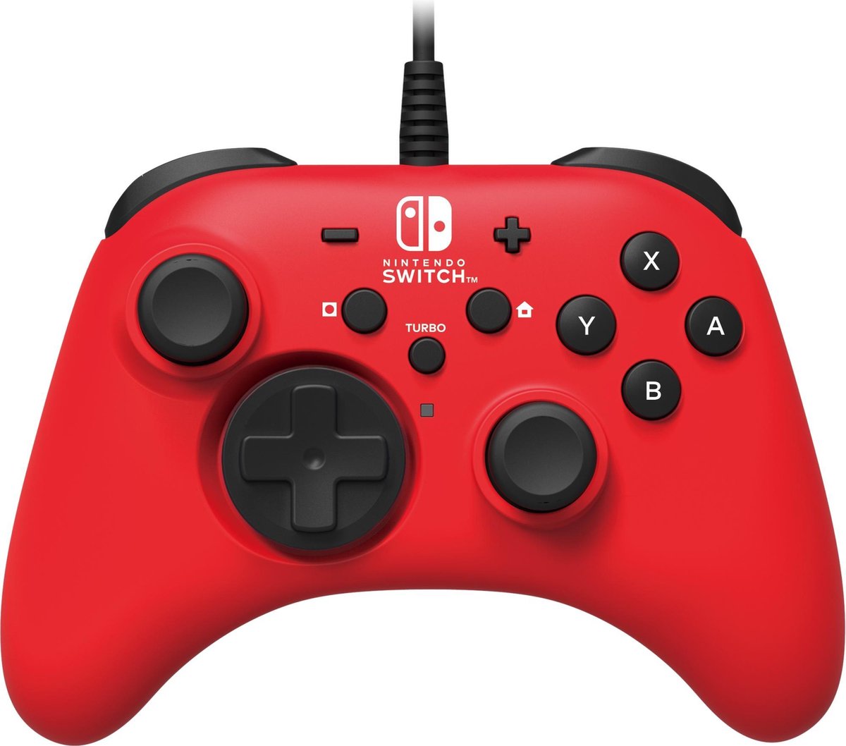 Hori - Nintendo Switch Red pad Wired Gamepad - Rood