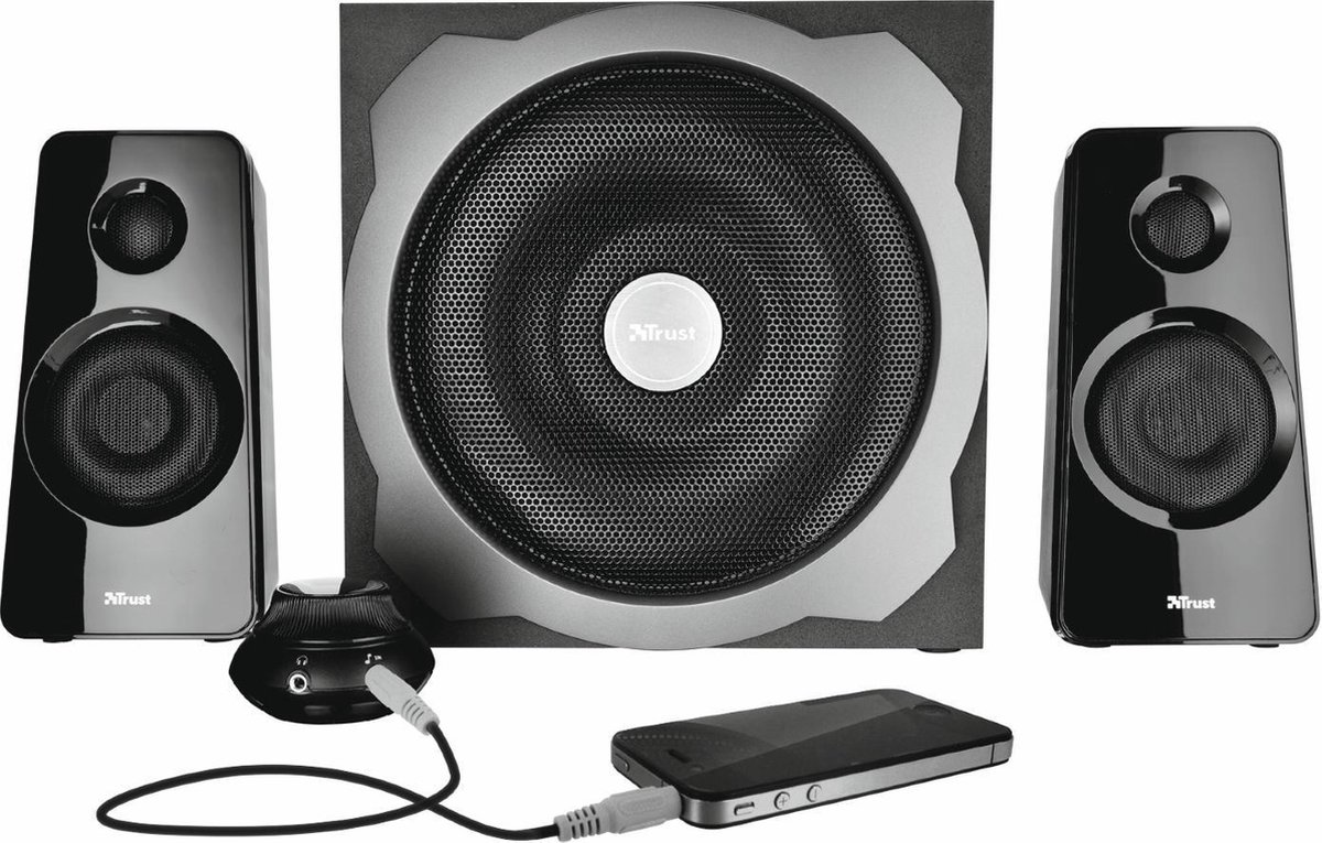 Trust Tytan 2.1 Pc Speaker Set - Zwart